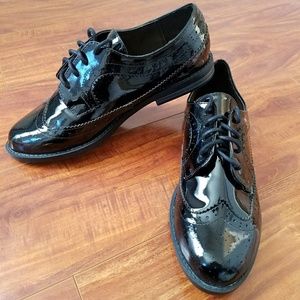 Black Patent Oxford